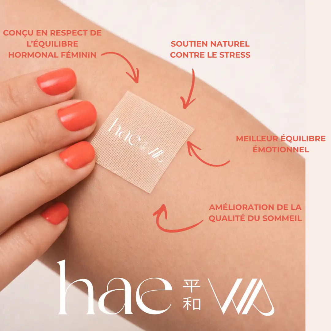 Patch Relax Hae-Wa aux plantes adaptogènes — formule naturelle et vegan